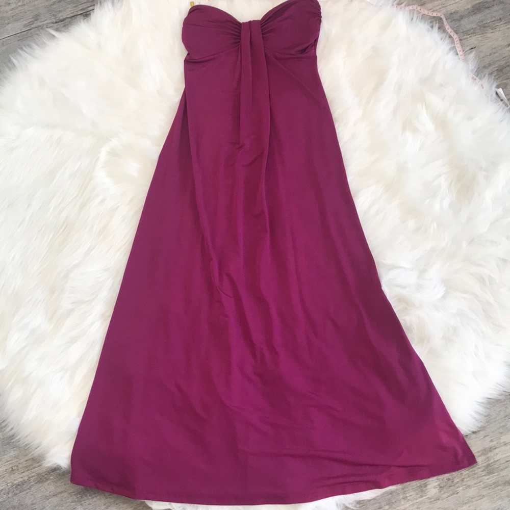 Janice Strapless Flowing Dress